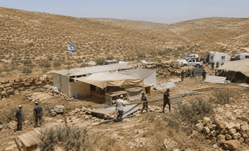 Settlers Grow East Jerusalem Outpost