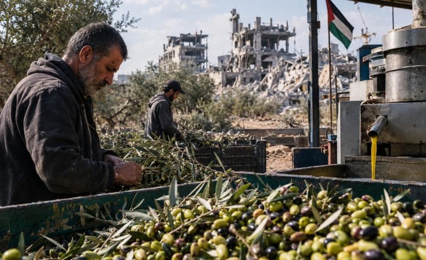Al-Rifi: Gaza's olive groves shrink to 5,000 dunams