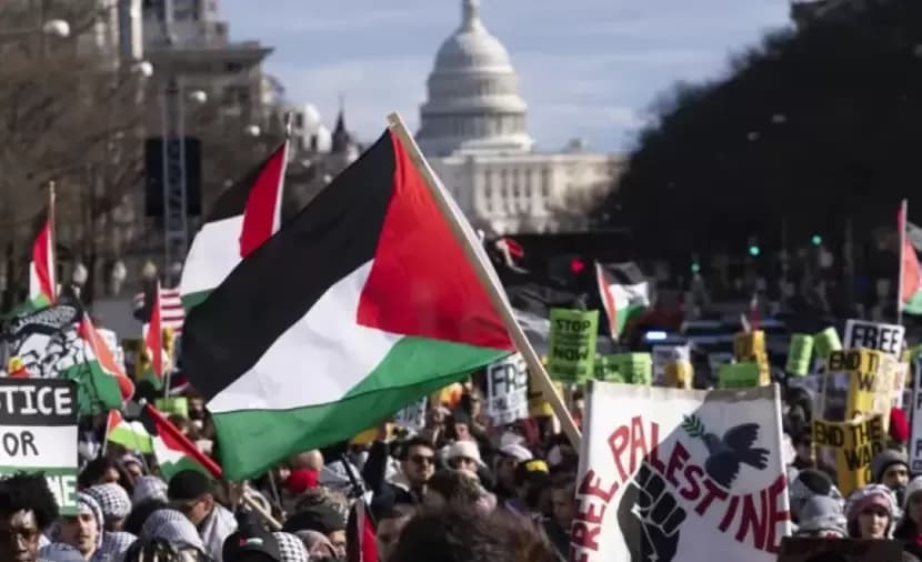 US poll shows more sympathy for Palestinians