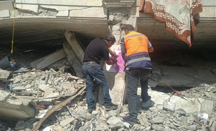 Gaza Building Collapse Alerts
