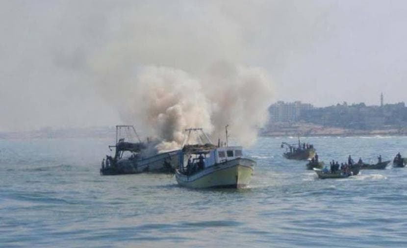 الزراعة تدين استهداف الصيادين في بحر غزة