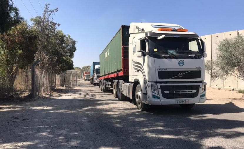 Gaza Truckers Warn on Fuel Shortages