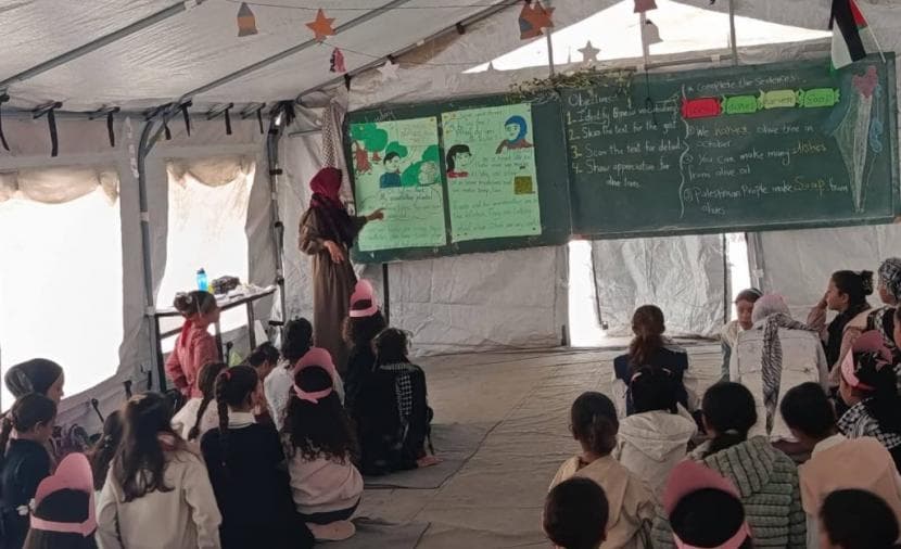 غزة تفتتح العام الدراسي الجديدة