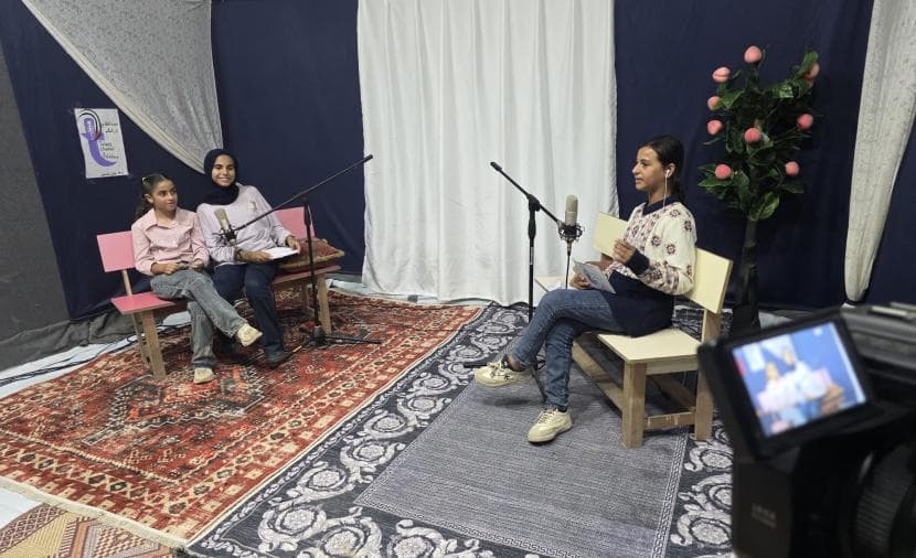 Gaza children launch Palestine Pioneers Channel