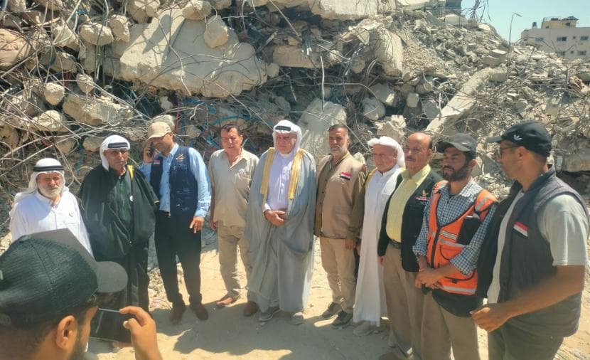 Civil Defense updates leaders on search for martyrs