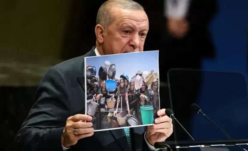 Erdoğan condemns occupation at UN