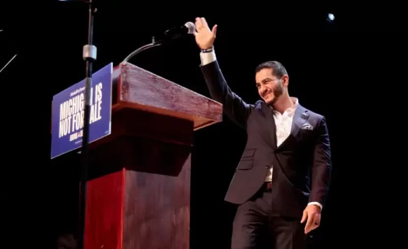Democratic Candidate Abdoul El-Sayed Calls Gaza Situation Genocide