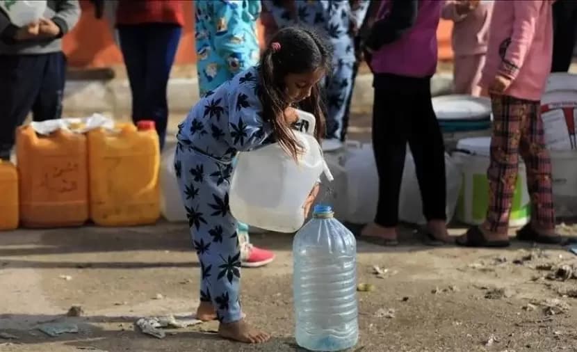 25% of people lack safe water