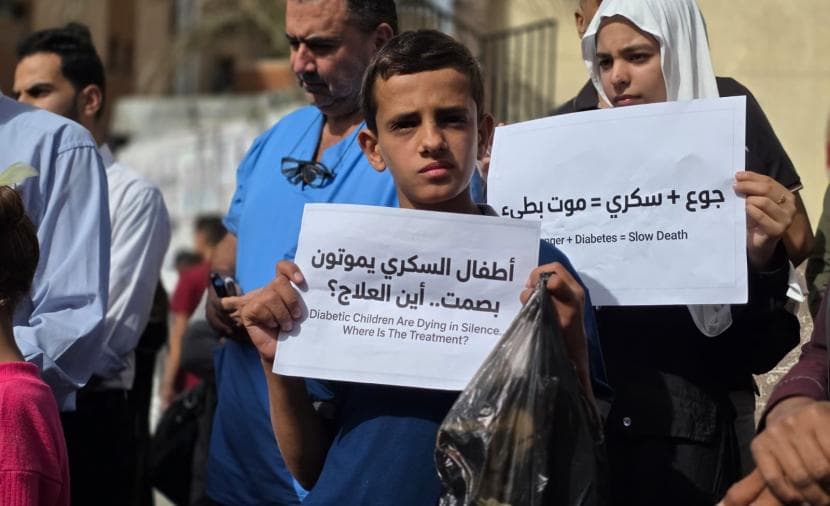 Gaza Children Face Insulin Shortage