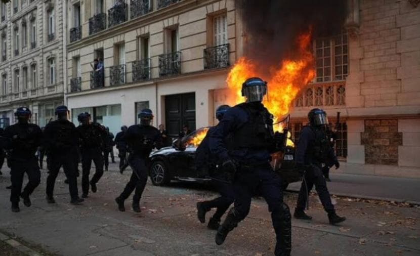 Protests Across Europe Over Inflation and Corruption