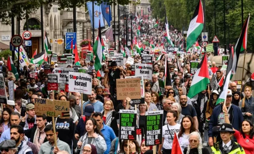 Over 68,000 protests across Europe during Israeli violence