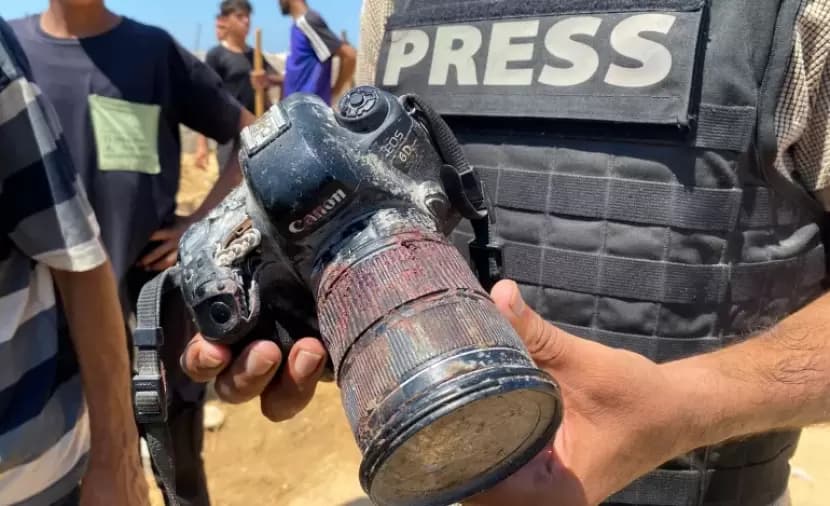 حماية: 1120 انتهاكًا ضد الصحفيين في غزة منذ أكتوبر