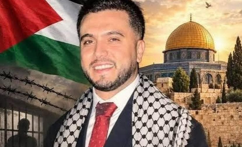 تشييع الشهيد أحمد حميدات في مخيم الجلزون