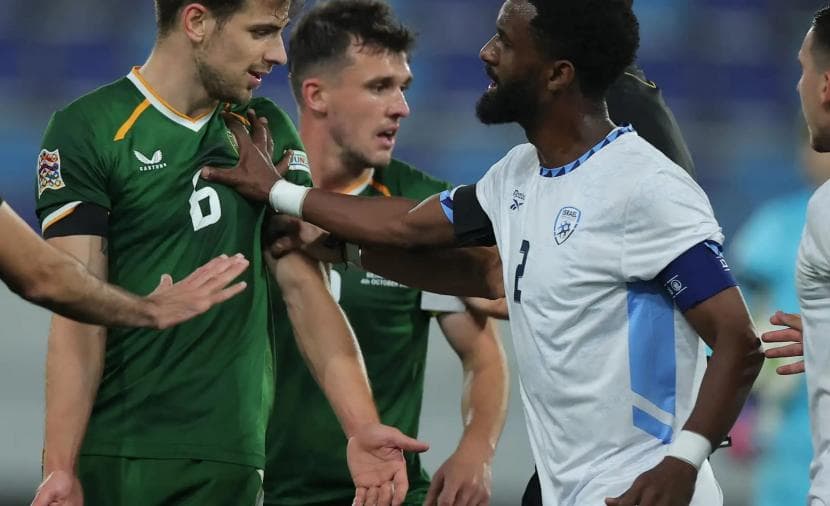 Ireland and Israel clash over spitting incident