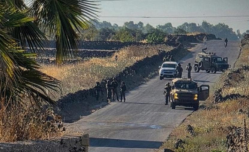 Occupation frees man in Quneitra, destroys fortifications in Douma
