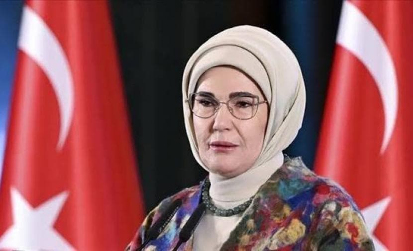 أمينة أردوغان: الإبادة تهدف لطمس هوية الشعب
