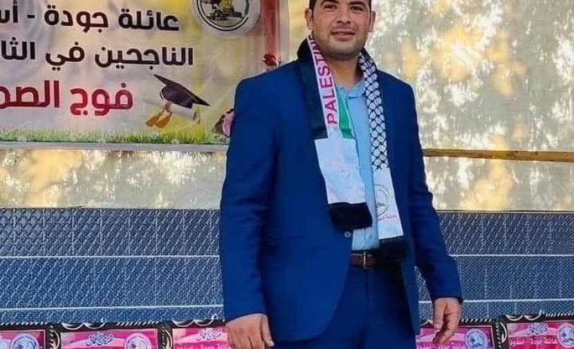 Ahmed Haroun: goalkeeper and coach impacted by occupation shells