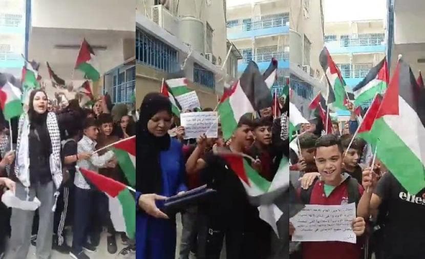 Ain El-Hilweh protest for school repairs