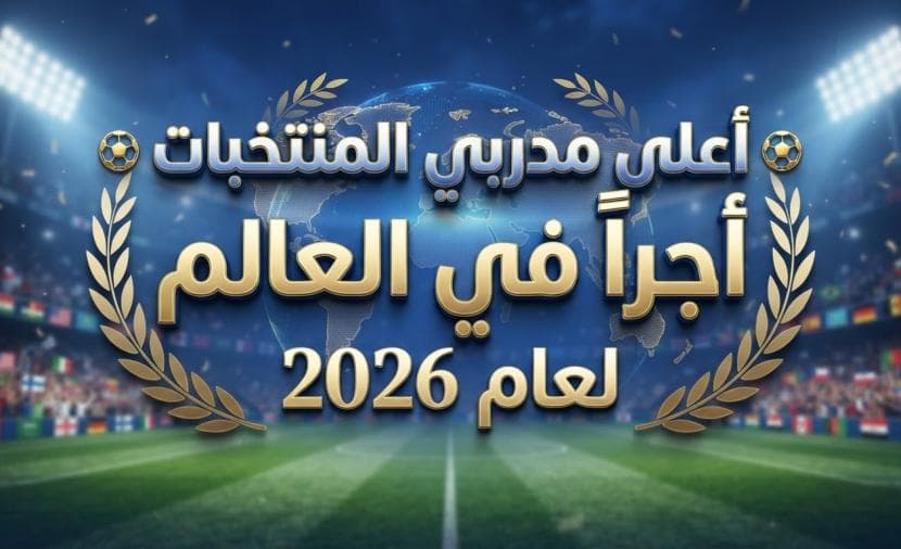 أعلى مدربي المنتخبات أجرًا في 2026