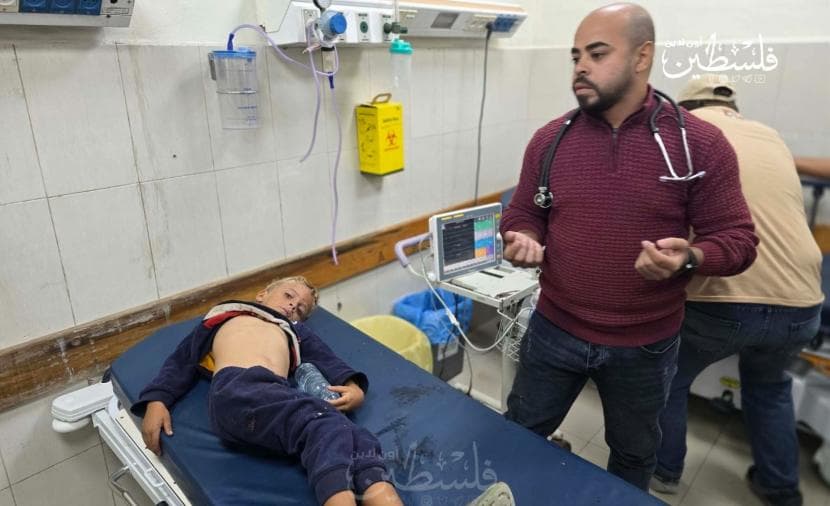 إصابات وشهداء في هجوم إسرائيلي على غزة