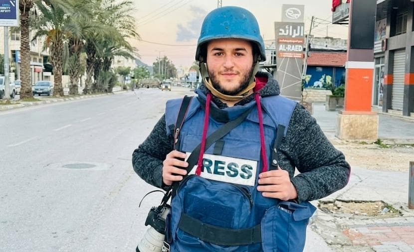 Authority's devices detain journalist Hamza Hamdan