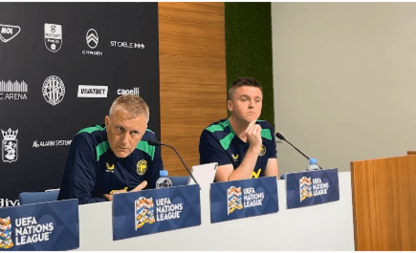 Ireland coach conference becomes debate with Israeli journalists