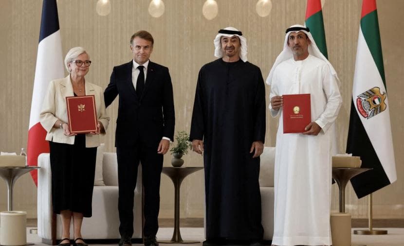 Macron Gains Gulf Diesel Pledges
