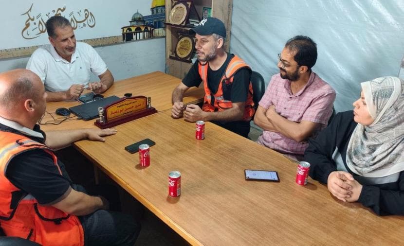 الدفاع المدني يحذر من مخاطر مباني شرق غزة