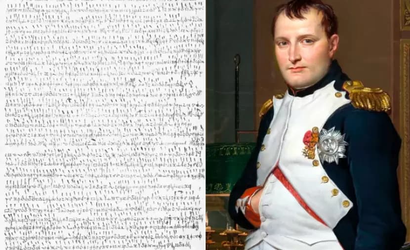 AI Decodes Napoleon-era Military Message