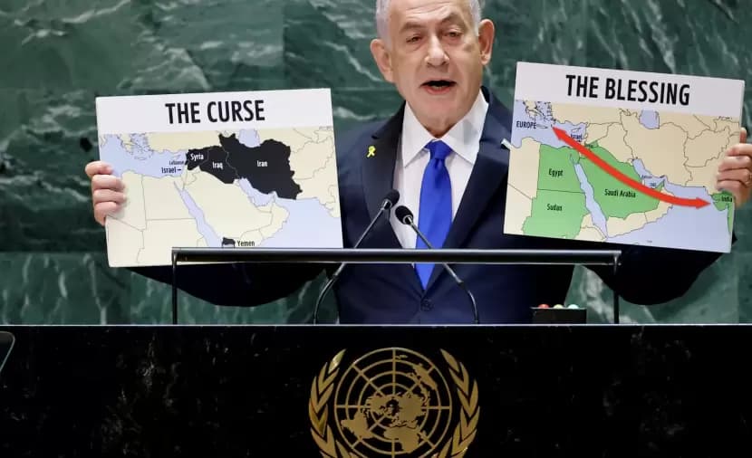 Gaza shifts Netanyahu's Middle East plan
