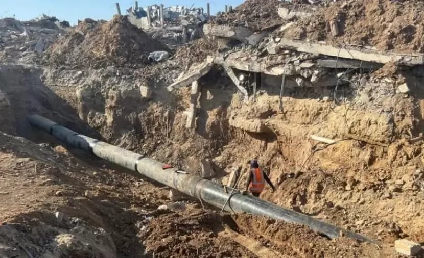 Gaza Water Crisis Deepens Due to Microt Line Outage