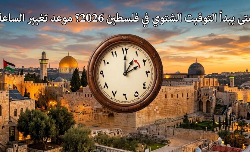 Palestine Winter Time Start 2026