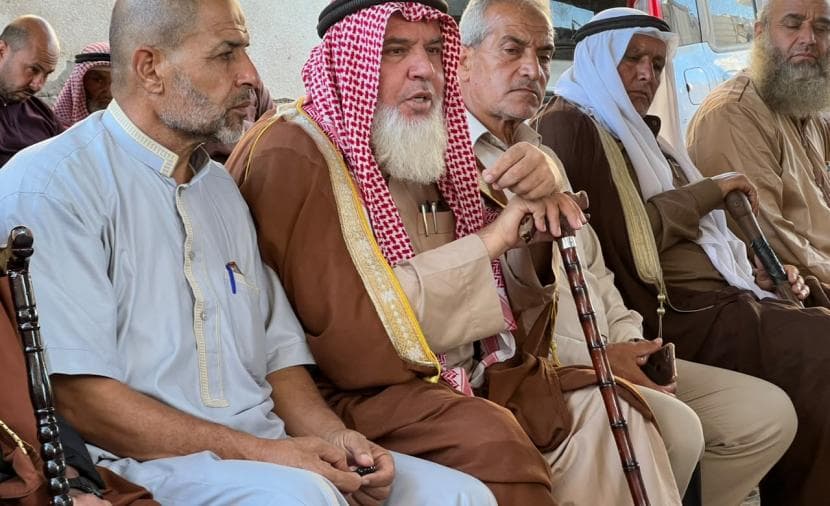 عشائر والقوى الوطنية تدعم عائلة أبو شحمة
