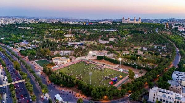 Transparency increases green space to 4m per person