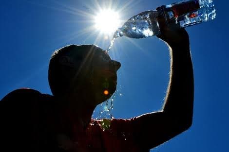 Jordan experiences hot air mass not a heatwave