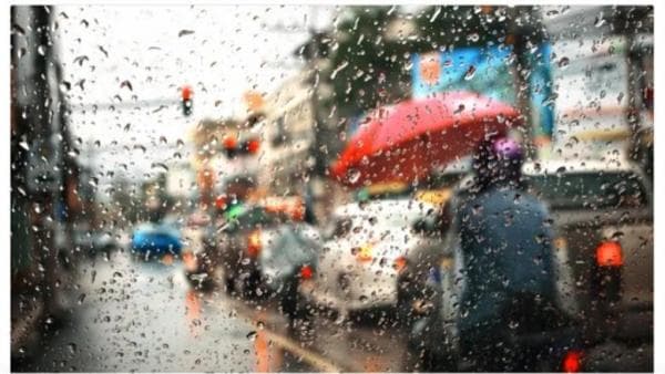 Atmospheric instability and rain areas