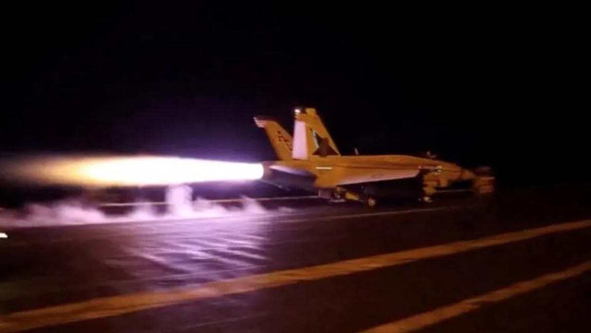 US forces strike Iranian oil tankers