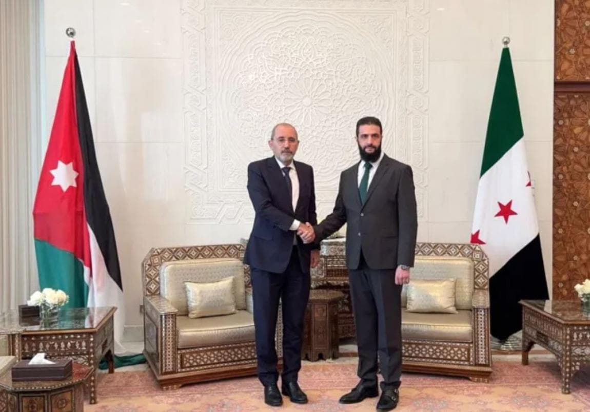 الصفدي يزور دمشق ويبحث مع الشرع