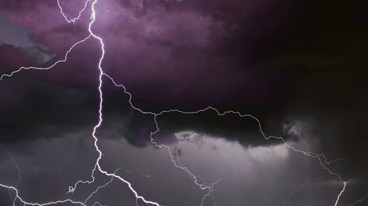 Heavy rains with lightning hit the driest regions
