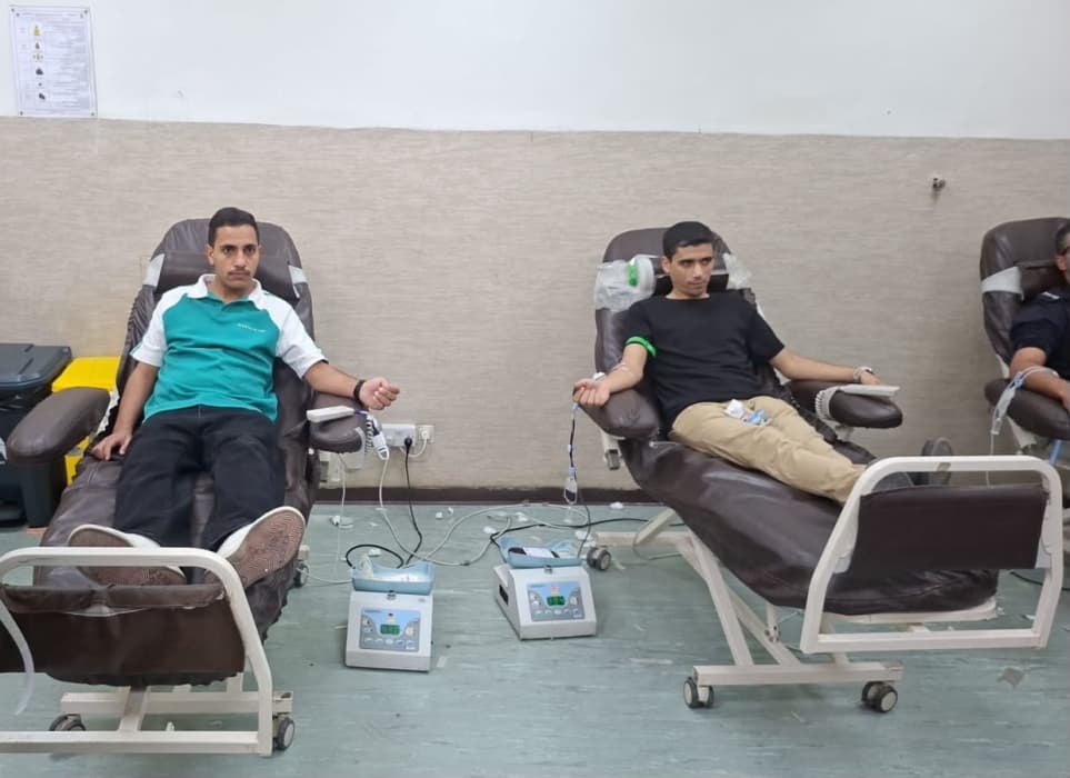 مرتبات الأمن تساعد مريض سرطان وتنظم حملة تبرع