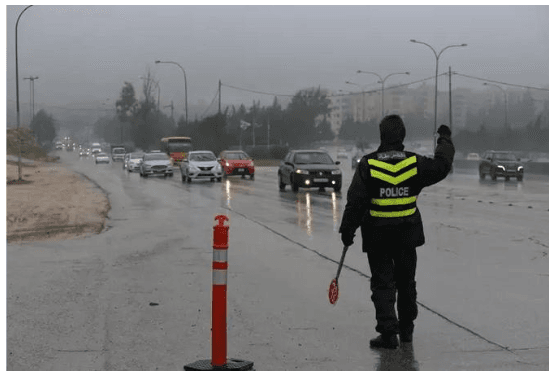 Public Security alerts slippery roads as rains start in the north