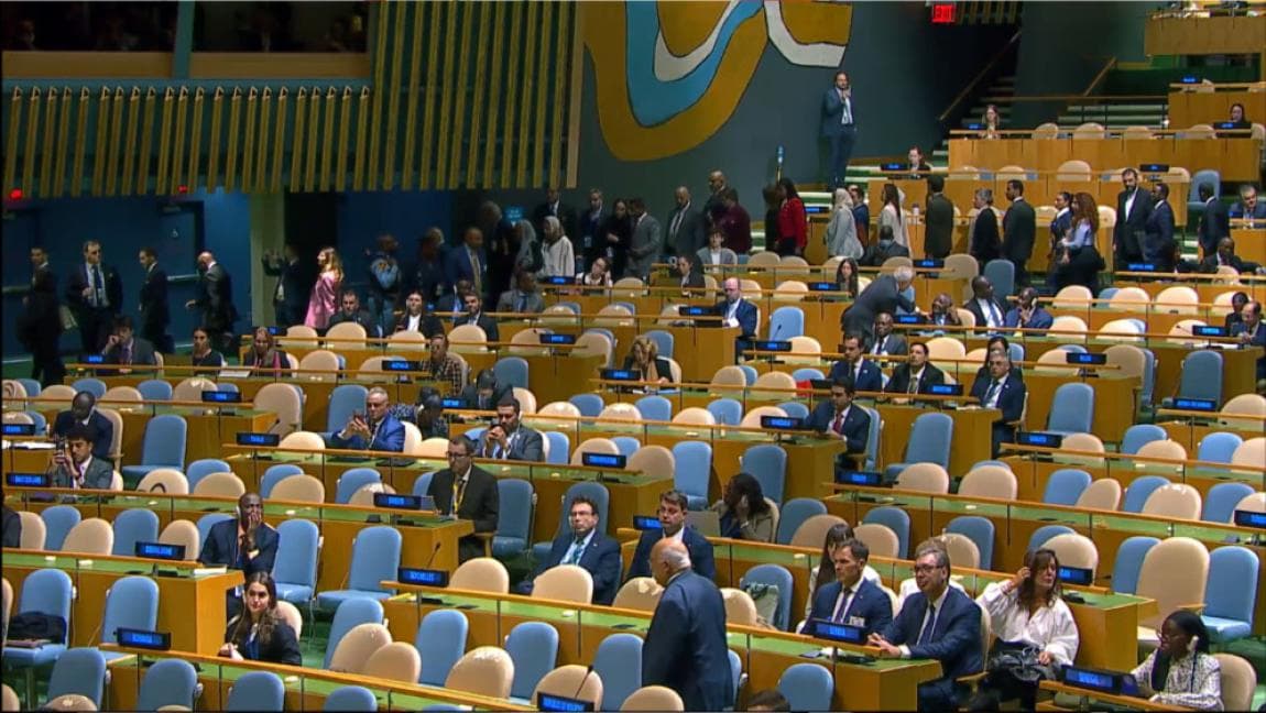 Countries that left UN hall during Netanyahu speech