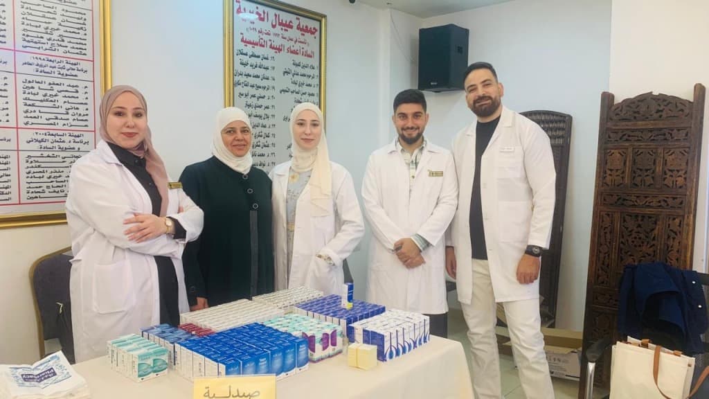 عمان الاهلية للصحة في اليوم الطبي لعيبال