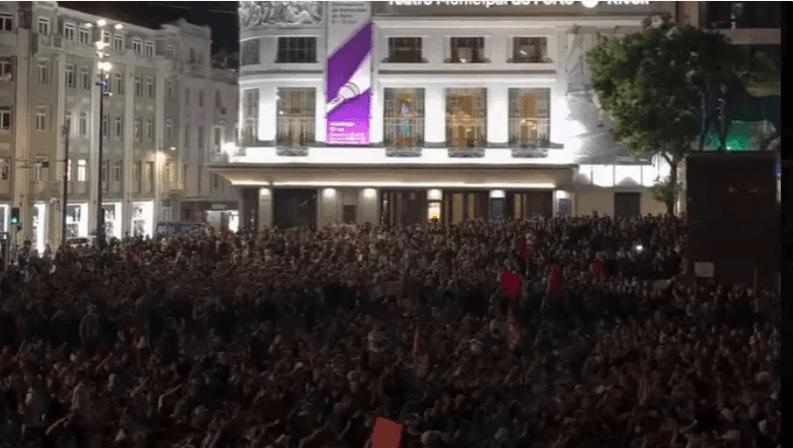 Lisbon rally over living costs