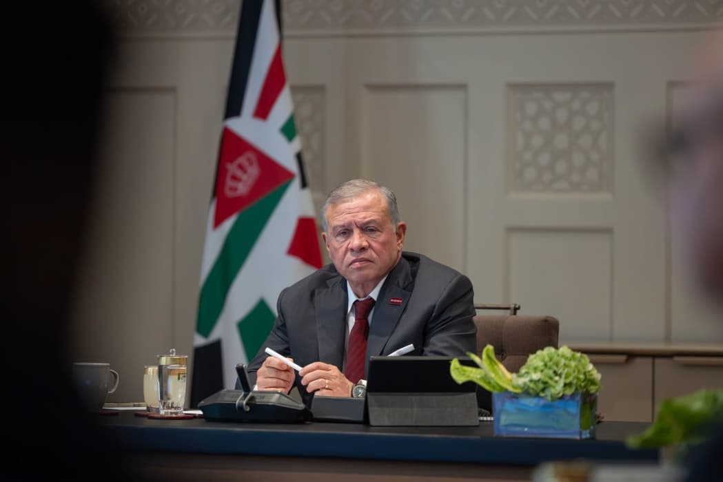 King visits Al-Karak