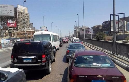تراجع حركة المرور في القاهرة والجيزة اليوم