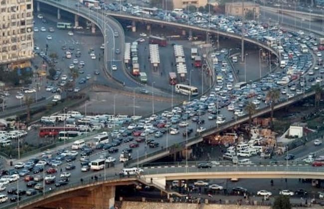 مصرشركات الطرق تجهز طرق القاهرة لاستقبال الرئيس الصيني