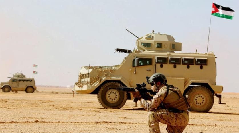 الجيش الأردني يعترض 3 صواريخ إيرانية دون وقوع أضرار