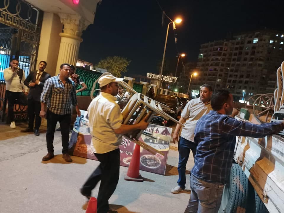 حملة لرفع الإشغالات في زينب