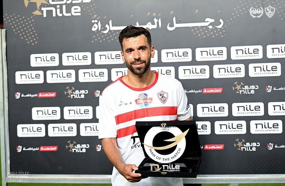 عبد الله السعيد ينضم لمران الزمالك بعد حل خلافه